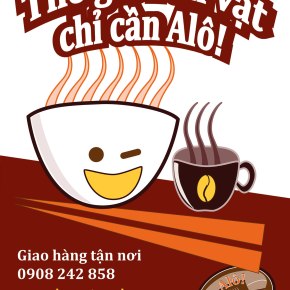Cafetería vietnamita – Logotipo,&nbsp;poster…